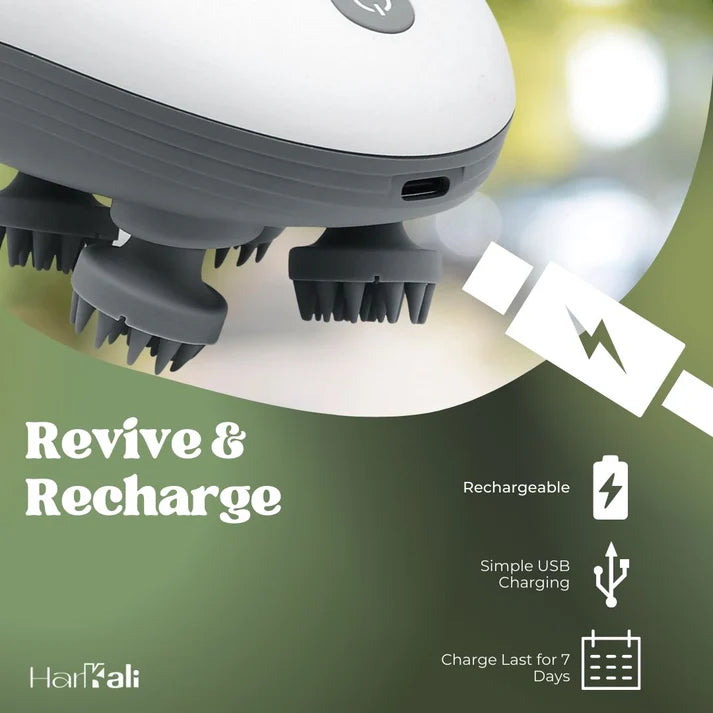 Rechargeable Head & Scalp Massager