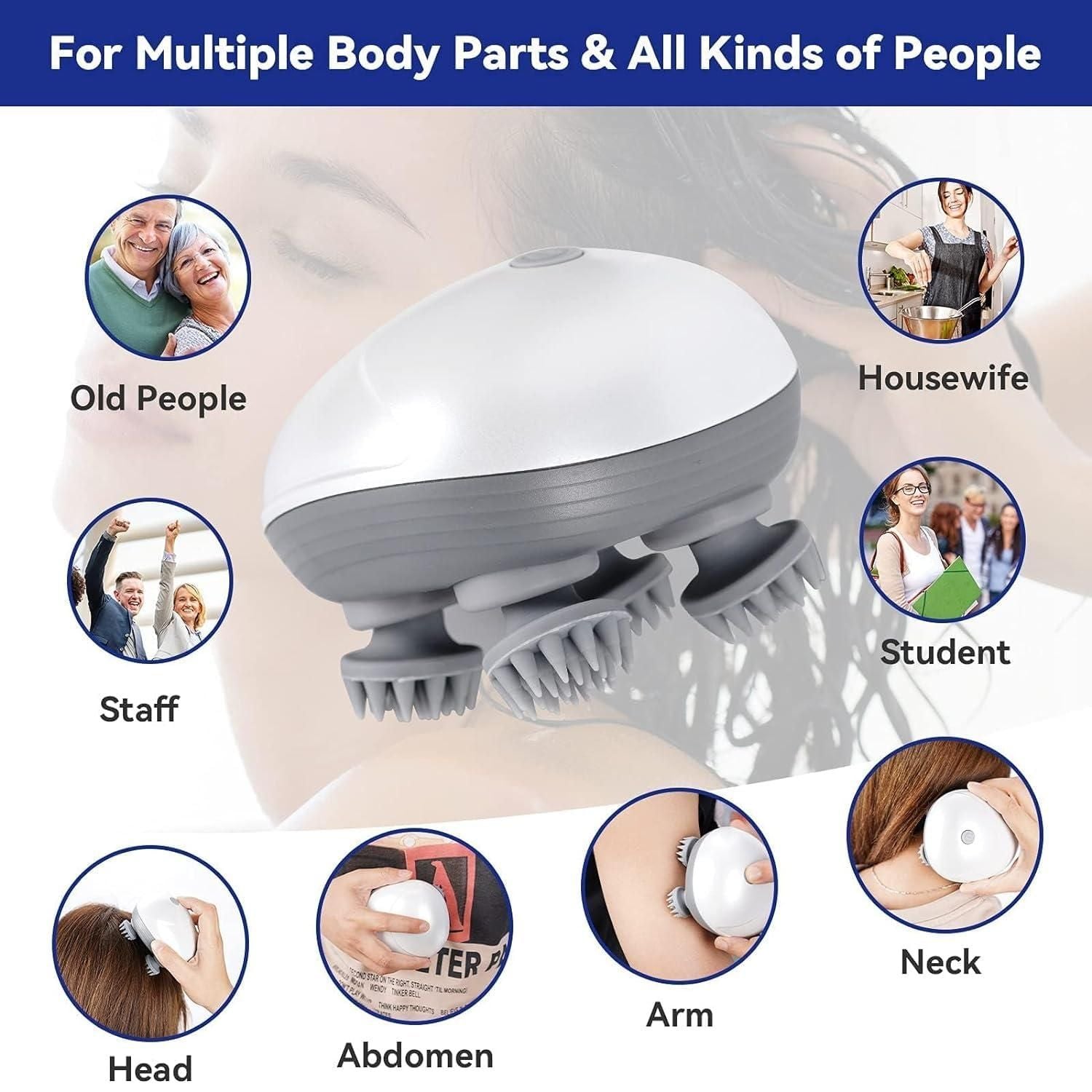 Rechargeable Head & Scalp Massager